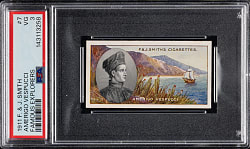 1911 F. & J. Smith "Famous Explorers" #7 Amerigo Vespucci PSA VG 3