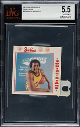 1973-1974 Shur-Fresh Bread Seattle Supersonics Basketball Spencer Haywood with Tab BVG EX+ 5.5
