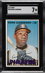 1967 Topps #535 Donn Clendenon SGC NM 7