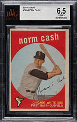 1959 Topps #509 Norm Cash Rookie BVG EX-MT+ 6.5