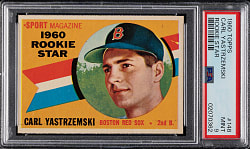 1960 Topps #148 Carl Yastrzemski Rookie PSA MINT 9