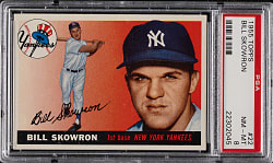 1955 Topps #22 Bill Skowron PSA NM-MT 8