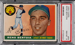 1955 Topps #94 Reno Bertoia PSA NM-MT 8