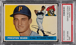 1955 Topps #95 Preston Ward PSA NM-MT 8