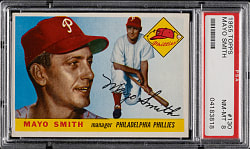1955 Topps #130 Mayo Smith PSA NM-MT 8