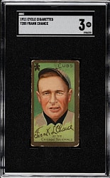1911 T205 Gold Border Frank Chance SGC VG 3 - Cycle Back