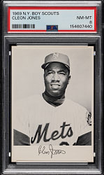 1969 N.Y. Boy Scouts Cleon Jones PSA NM-MT 8