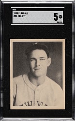 1939 R334 Play Ball #51 Mel Ott SGC EX 5