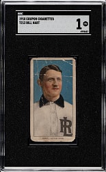 1910 T213 Coupon Cigarettes (Type 1) Bill Hart SGC POOR 1