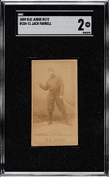 1889 N172 Old Judge Jack Farrell SGC GOOD 2