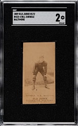 1889 N172 Old Judge Bill Shindle SGC GOOD 2