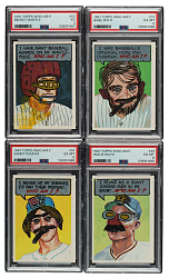 1967 Topps "Who Am I?" Complete Set (44) Plus Wrapper