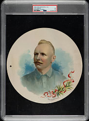 1889 A35 Goodwin Round Album Page Cap Anson PSA FAIR 1.5