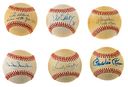 Brooklyn/Los Angeles Dodgers Hall of Famers and Stars Single-Signed Baseball Collection (40) Including Sandy Koufax