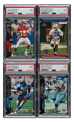 1994 Upper Deck Electric Gold Football Complete Set (330) Plus One Variation