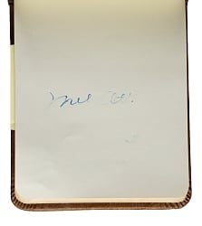 Circa 1930s Multi-Signed Autograph Album with Mel Ott, Al Simmons, and Carl Hubbell - JSA