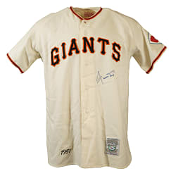 Willie Mays Signed New York Giants Jersey - PSA/DNA