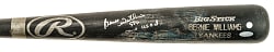 2001 Bernie Williams New York Yankees Signed Game-Used Bat PSA/DNA GU 10