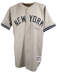2004 Derek Jeter New York Yankees Signed Game-Used Road Jersey MEARS A5
