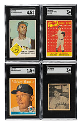 1948 to 1972 Topps, Fleer, Bowman, and Post Cereal Shoebox Collection (1,729) Including 153 Hall of Famers