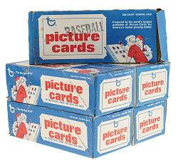 1982 Topps Vending Box Collection (5) - Cal Ripken Jr. Rookie Year