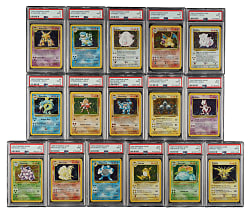 1999 Pokemon Base Set PSA MINT 9 Complete Set (102)