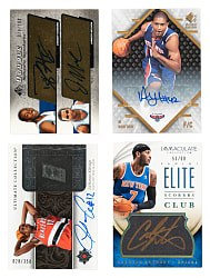 Signed 2000 to 2019 Topps, Fleer, Upper Deck, and Panini Basketball Collection (161) Including Carmelo Anthony and LaMarcus Aldridge