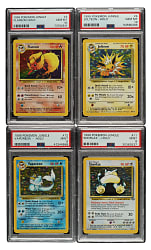1999 Pokemon Jungle PSA-Graded Complete Set (64) Including 61 GEM MINT 10 Examples