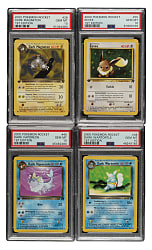 2000 Pokemon Rocket 1st Edition PSA-Graded GEM MINT 10 Collection (20 Cards)