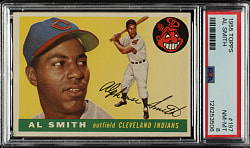 1955 Topps #197 Al Smith PSA NM-MT 8