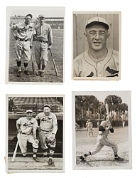 1920s and 1930s St. Louis Cardinals Vintage Photograph Collection (38) Including Frisch, Bottomley, Hafey, Mize, and Grimes