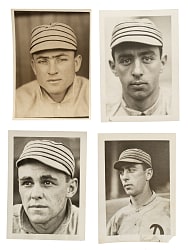 Circa 1911 Philadelphia Athletics Original Paul Thompson Agency Photograph Collection (4)