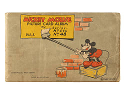 1935 R89 Gum, Inc. "Mickey Mouse" Bubble Gum Collection (33) in Original Display Album