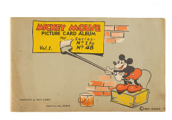 1935 R89 Gum, Inc. "Mickey Mouse" Bubble Gum Collection (11) in Original Display Album