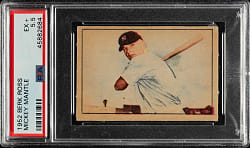 1952 Berk Ross Mickey Mantle PSA EX+ 5.5