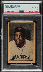 1952 Berk Ross Willie Mays PSA VG-EX 4