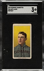1909-1911 T206 White Border Nap Lajoie Portrait SGC VG 3