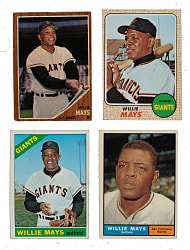 1958 to 1969 Topps and Fleer Willie Mays Collection (46)