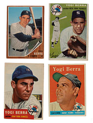 1951 to 1965 Topps and Bowman Yogi Berra Collection (41)