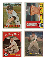 1953 to 1967 Topps and Bowman Whitey Ford Collection (40)