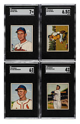 1950 Bowman Collection (79) Including Ted Williams, Yogi Berra, and Roy Campanella
