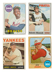 1953 to 1971 Topps, Bowman, Fleer, and Post Cereal Shoebox Collection (837) Including 113 Hall of Famers