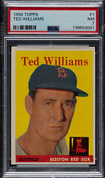 1958 Topps #1 Ted Williams PSA NM 7