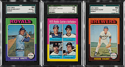 High-Grade 1975 Topps Complete Set (660) Including 24 SGC-Graded Cards