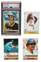 High-Grade 1979 Topps Complete Set (726) Including #116 Ozzie Smith Rookie PSA MINT 9