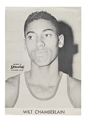 Circa 1958 Spalding Advisory Staff Premium Wilt Chamberlain - Pre-Rookie