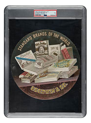 1889 A35 Goodwin Round Album Page Advertisement PSA VG 3 - The ONLY Graded Example!