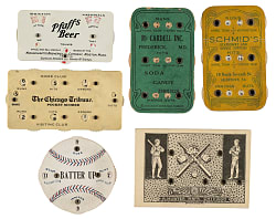 Vintage Baseball Scorer Collection (6)