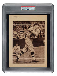 1926-1927 M101-7 Sporting News Supplements Heinie Manush PSA GOOD 2