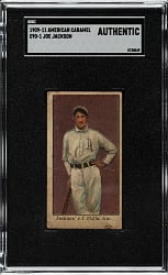 1909-1911 E90-1 American Caramel Joe Jackson Rookie - SGC
